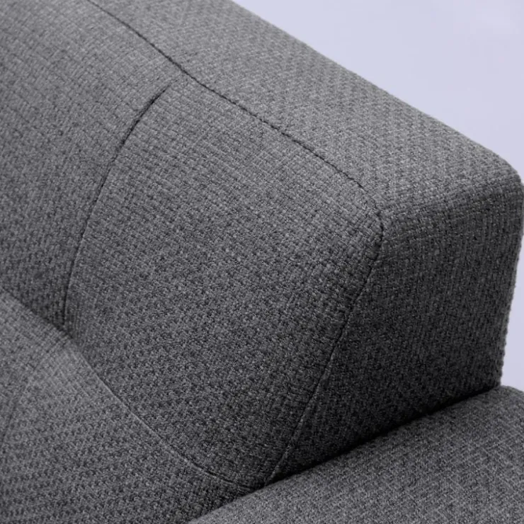 Trendhopper Hoekbank Viborg Nero Grey links^ Hoekbanken