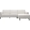 Trendhopper Hoekbank Vik Nero Lightgrey Rechts^ Hoekbanken