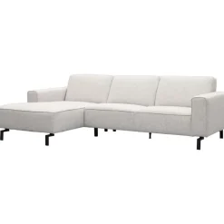 Trendhopper Hoekbank Vik Nero Lightgrey Links^ Hoekbanken