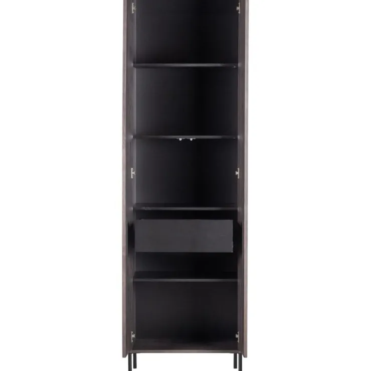 Trendhopper Hoge kast Gravure New Essen Espresso^ Opbergkasten