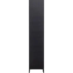 Trendhopper Hoge kast Gravure New Grenen Zwart^ Opbergkasten