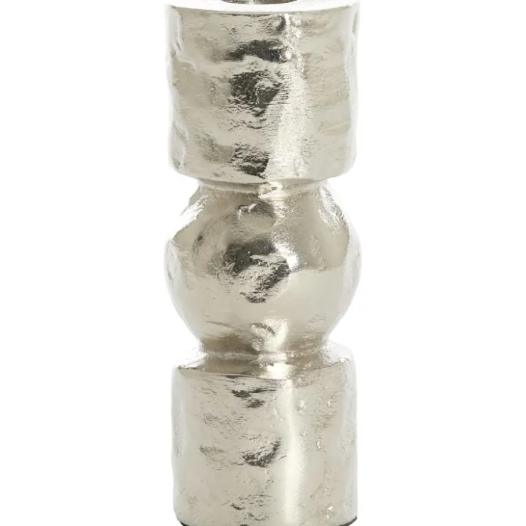 Trendhopper Kandelaar Akta Ruw Nikkel 15 Cm^ Woonaccessoires