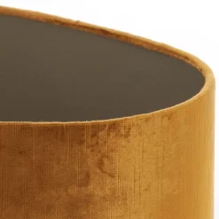 Trendhopper Kap ovaal recht 58-58-32 cm GEMSTONE goud^ Lampenkappen & Voeten