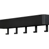 Trendhopper Kapstok Dex 5 haken Zwart^ Halaccessoires