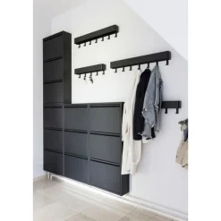 Trendhopper Kapstok Dex 5 haken Zwart^ Halaccessoires