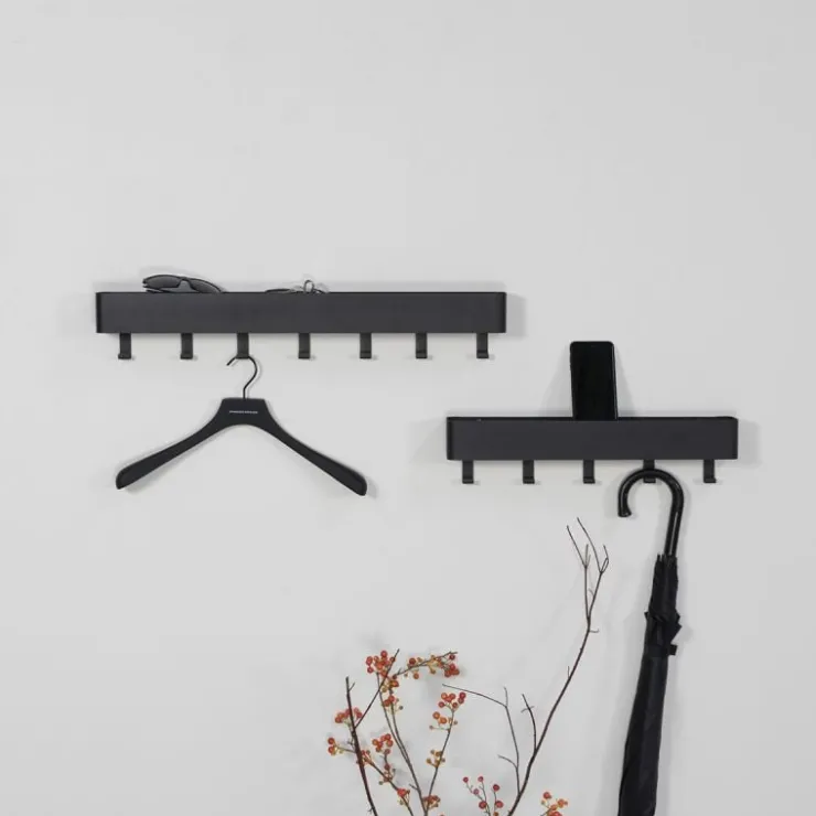 Trendhopper Kapstok Dex 7 haken Zwart^ Halaccessoires