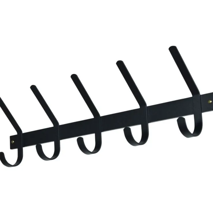 Trendhopper Kapstok Duke 5 haken zwart^ Halaccessoires