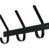 Trendhopper Kapstok Duke 3 haken zwart^ Halaccessoires