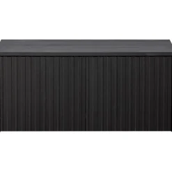 Trendhopper Kistbank Gravure New Grenen Zwart^ Ladekasten