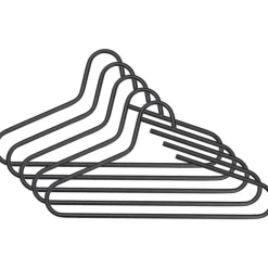 Trendhopper Kledinghanger Vicky zwart set van 5^ Halaccessoires