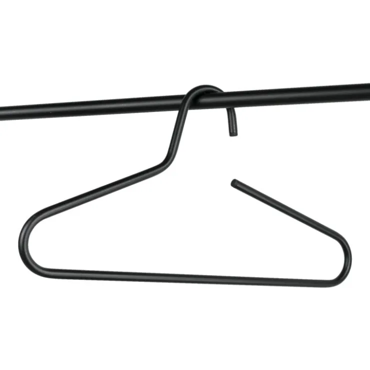Trendhopper Kledinghanger Vicky zwart set van 5^ Halaccessoires