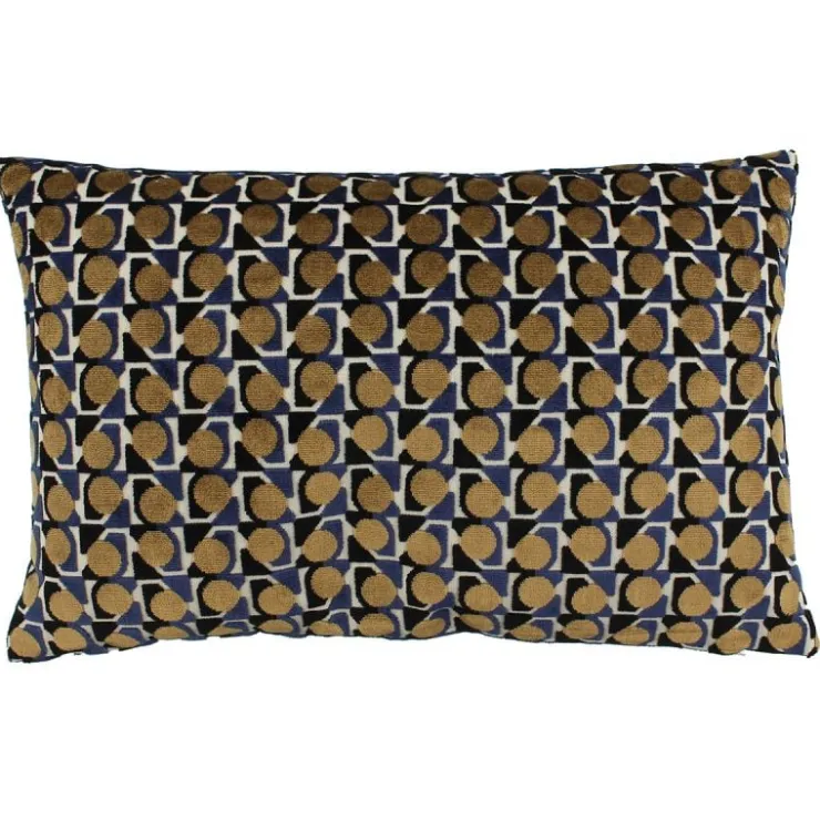 Trendhopper Kussenhoes Capsule 40x60 cm Indigo/Gold^ Woonaccessoires