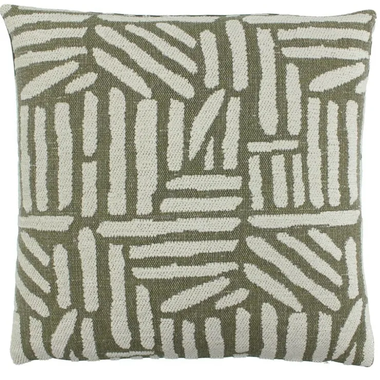 Trendhopper Kussenhoes Quinta 50x50 cm Olive^ Woonaccessoires