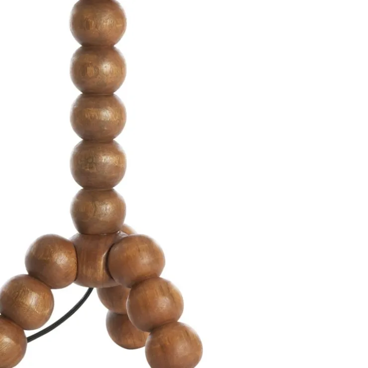 Trendhopper Lampvoet Vegio hout olie bruin 50 cm^ Lampenkappen & Voeten