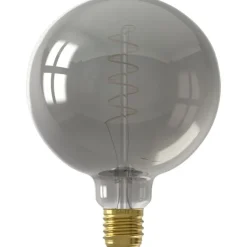 Trendhopper Lichtbron Globelamp Flex 12,5 cm Titanium E27^ Lichtbronnen