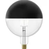 Trendhopper Lichtbron Kopspiegellamp XL 20 cm Zwart E27^ Lichtbronnen
