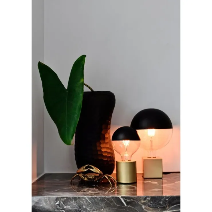 Trendhopper Lichtbron Kopspiegellamp XL 20 cm Zwart E27^ Lichtbronnen
