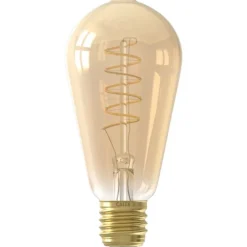 Trendhopper Lichtbron Rustieklamp flex Goud E27^ Lichtbronnen