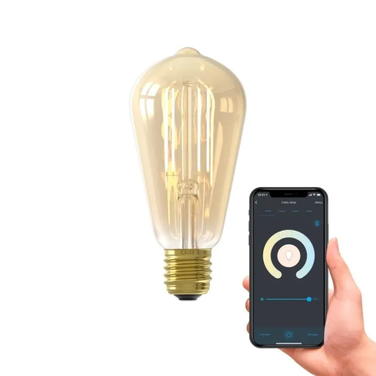 Trendhopper Lichtbron Rustieklamp Smart Goud E27^ Lichtbronnen