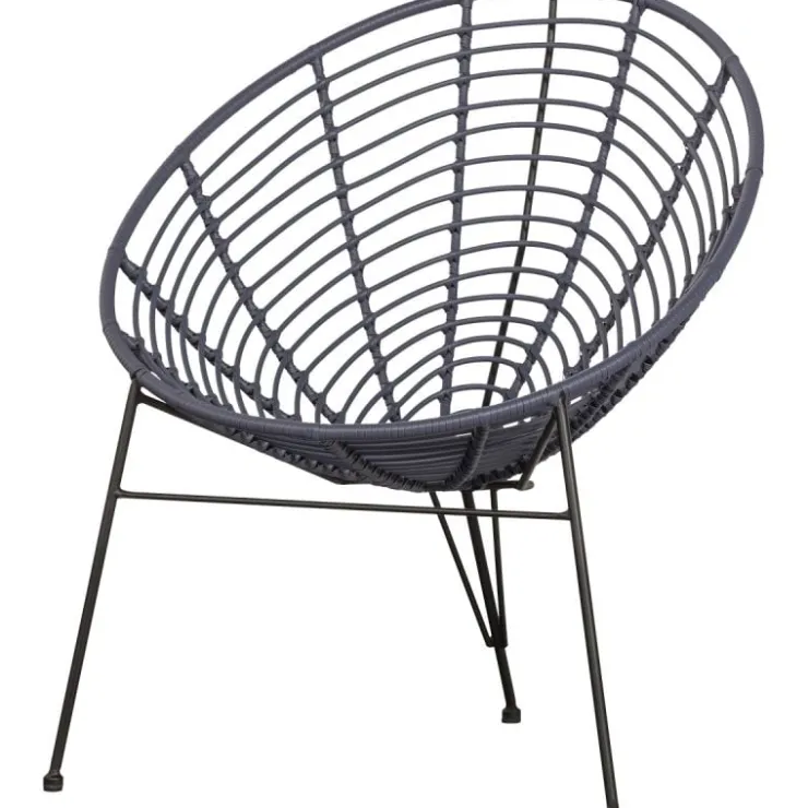 Trendhopper Loungestoel Jane Inkt Outdoor^ Eetkamerstoelen|Outdoor