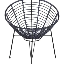 Trendhopper Loungestoel Jane Inkt Outdoor^ Eetkamerstoelen|Outdoor