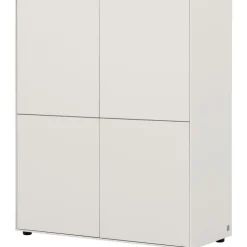 Trendhopper Opbergkast Moiano wit^ Opbergkasten