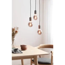 Trendhopper Pendel Hang grijs^ Hanglampen