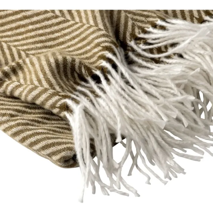 Trendhopper Plaid Josefien 140x180 cm Military Olive^ Woonaccessoires