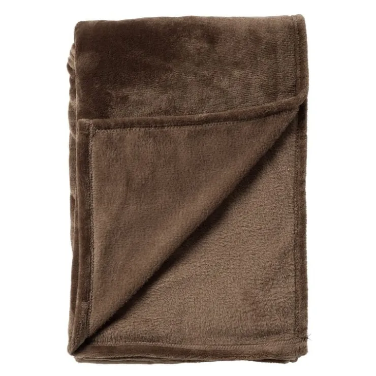 Trendhopper Plaid Marley Donkerbruin^ Woonaccessoires