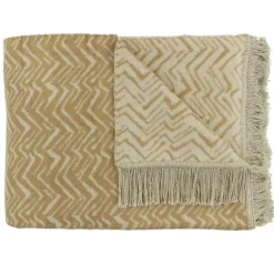 Trendhopper Plaid Sanny 150x200 cm Gold^ Woonaccessoires