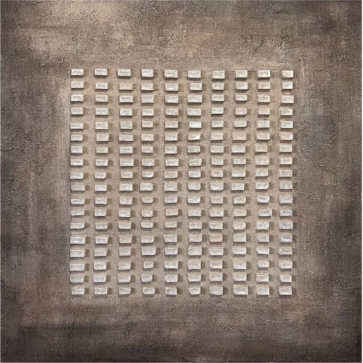 Trendhopper Schilderij Rhodos 120x120 cm^ Wanddecoratie
