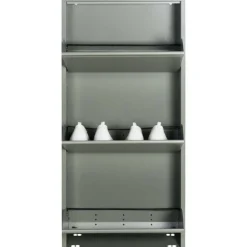 Trendhopper Schoenenkast Bobbie 3 lade Dusty Green (6 paar schoenen)^ Schoenenkasten