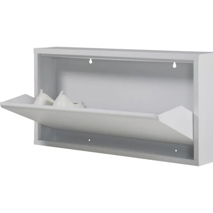Trendhopper Schoenenkast Bobbie 1 lade wit (4 paar schoenen)^ Schoenenkasten