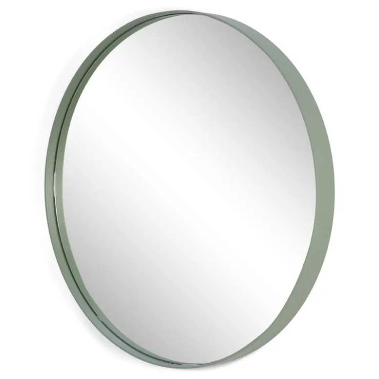 Trendhopper Spiegel Donnie rond 60 cm Dusty Green^ Wanddecoratie