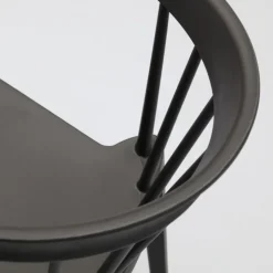 Trendhopper Spijlenstoel Bliss Zwart Outdoor^ Outdoor|Eetkamerstoelen
