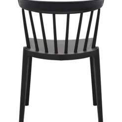 Trendhopper Spijlenstoel Bliss Zwart Outdoor^ Outdoor|Eetkamerstoelen