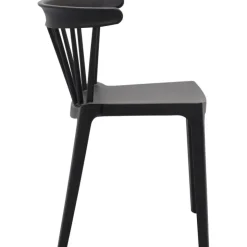 Trendhopper Spijlenstoel Bliss Zwart Outdoor^ Outdoor|Eetkamerstoelen