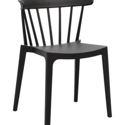 Trendhopper Spijlenstoel Bliss Zwart Outdoor^ Outdoor|Eetkamerstoelen