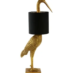 Trendhopper Tafellamp Birdy 77cm hoog goud^ Bureau- & Tafellampen