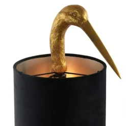 Trendhopper Tafellamp Birdy 77cm hoog goud^ Bureau- & Tafellampen