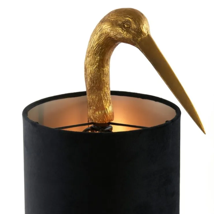 Trendhopper Tafellamp Birdy 77cm hoog goud^ Bureau- & Tafellampen