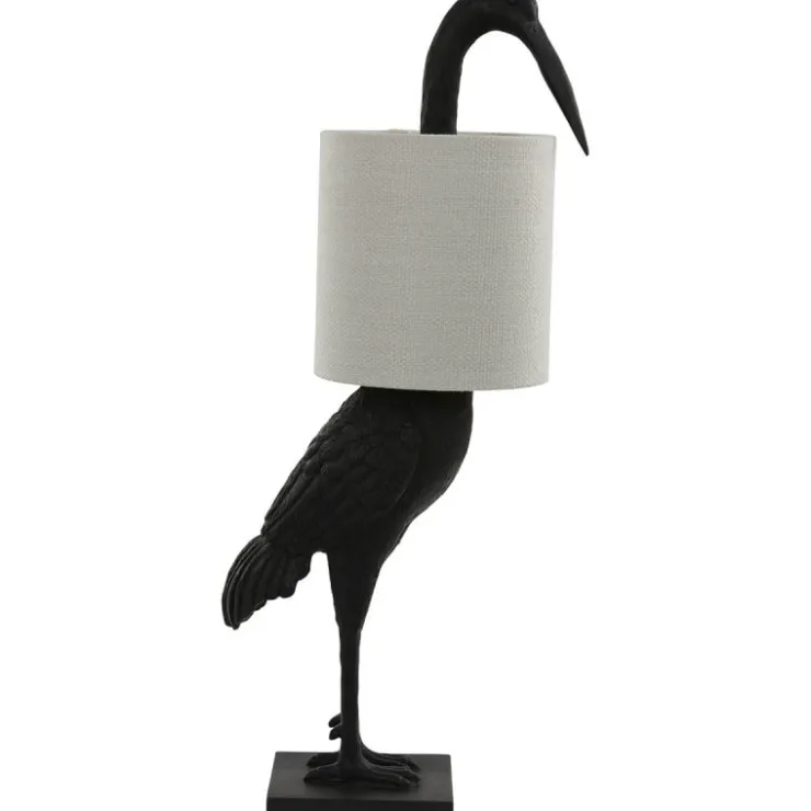 Trendhopper Tafellamp Birdy 77cm hoog zwart^ Bureau- & Tafellampen