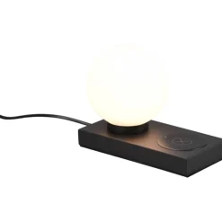 Trendhopper Tafellamp Chloe mat zwart excl. 1x E14 4,9W^ Bureau- & Tafellampen