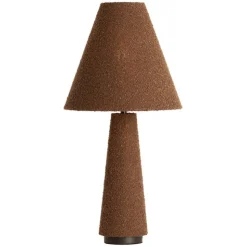 Trendhopper Tafellamp Davia Boucle Bruin^ Bureau- & Tafellampen