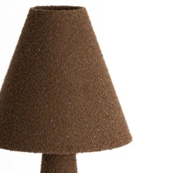 Trendhopper Tafellamp Davia Boucle Bruin^ Bureau- & Tafellampen