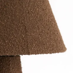 Trendhopper Tafellamp Davia Boucle Bruin^ Bureau- & Tafellampen