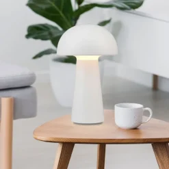 Trendhopper Tafellamp Lennon wit incl. 1x SMD 2W^ Bureau- & Tafellampen