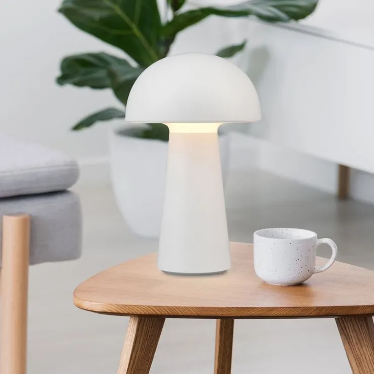 Trendhopper Tafellamp Lennon wit incl. 1x SMD 2W^ Bureau- & Tafellampen