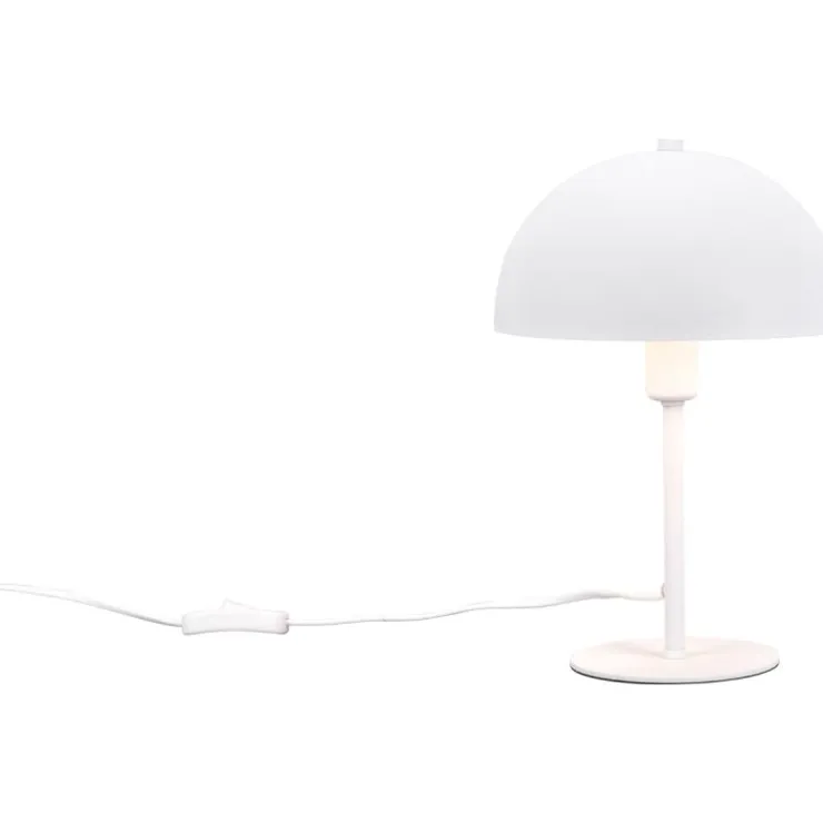 Trendhopper Tafellamp Nola mat wit excl. 1x E14 4,9W^ Bureau- & Tafellampen