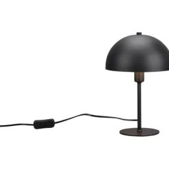 Trendhopper Tafellamp Nola mat zwart excl. 1x E14 4,9W^ Bureau- & Tafellampen